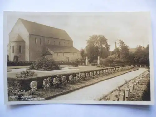 AK Borna Ehrenhain mit Kunigundenkirche