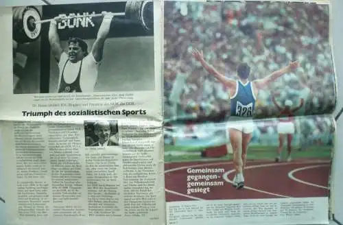 NBI Die Zeit im Bild 1. Oktoberheft 1972 Olympische Spiele München