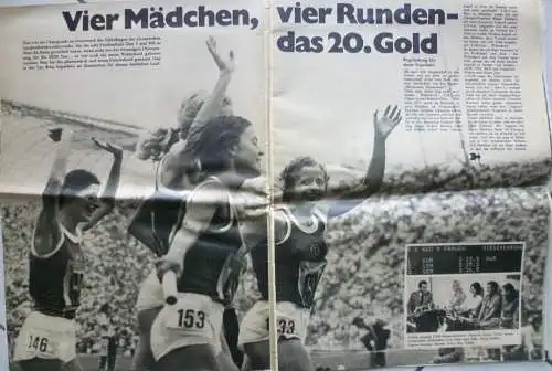 NBI Die Zeit im Bild 1. Oktoberheft 1972 Olympische Spiele München
