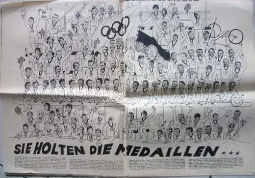 NBI Die Zeit im Bild 1. Oktoberheft 1972 Olympische Spiele München