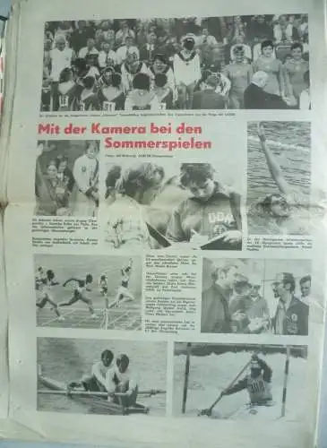 Neues Deutschland Sonderausgabe 1972 Olympische Spiele München