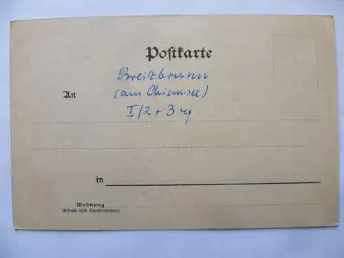 AK Breitbrunn am Chiemsee Panorama u. Kirche um 1900