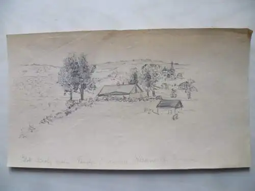 Ukraine Winniza 6 Aquarelle und Zeichnungen 1942 II. Weltkrieg