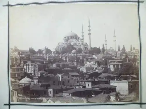 Konstantinopel Sébah & Joaillier 2 große Originalfotografien