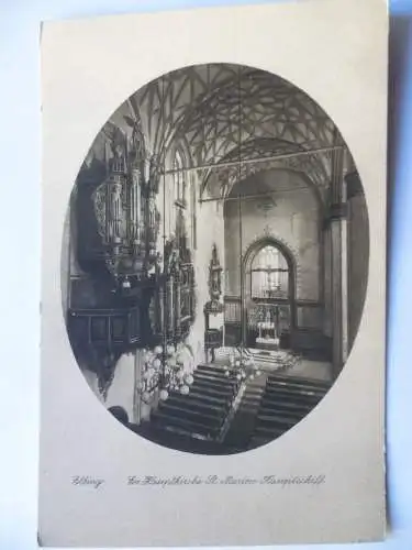 4 AK Elbing Marienkirche