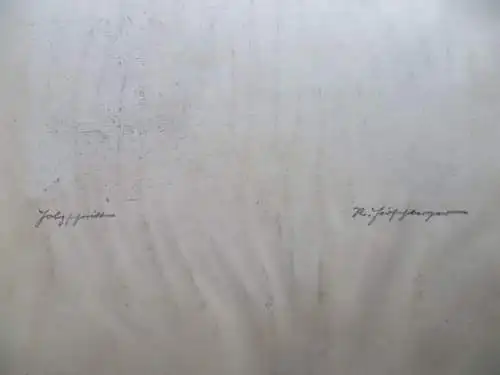 Glockenstuhl einer Kirche Holzschnitt R. Hirschberger