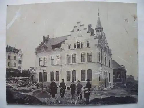 Adorf Kath. Kapelle großes Pappfoto 1902