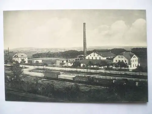 AK Ottendorf-Okrilla Bahnhof Eisenbahn