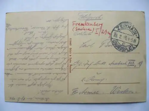 AK Frankenberg Sa. Chemnitzer Straße