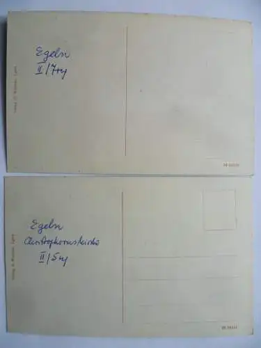 2 AK Egeln Stadtkirche + Superintendentur