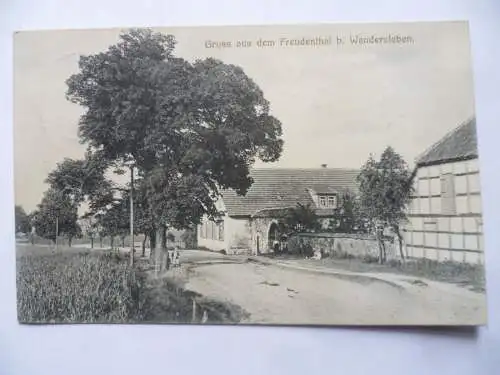 AK Gruss aus dem Freudenthal bei Wandersleben