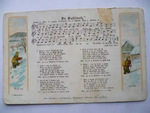 Anton Günther Liedkarte Nr. 51 Dr Battlmah.