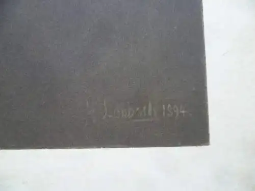 Professor Edward Emerson Radierung Franz von Lenbach 1894