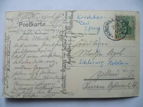 AK Kirchbarkau Gasthof Unter den Linden