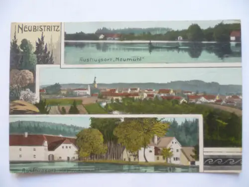 Ak Neubistritz Mähren 3 Ansichten