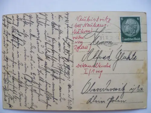 Ak Neubistritz Mähren 3 Ansichten