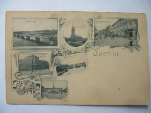 AK Cüstrin / Küstrin 6 Ansichten