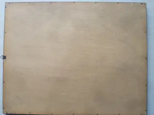 Heimkehr. Orig. Kreide Leo Schaeffer Münster i.W.