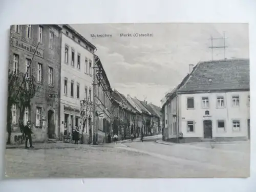 AK Mutzschen Markt Ostseite