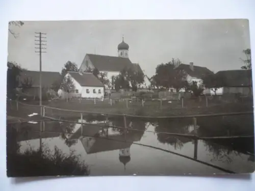 Foto-AK Parkstetten bei Straubing Röm.-kath. Kirche