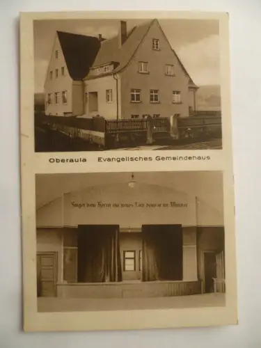 AK Oberaula Evangelisches Gemeindehaus