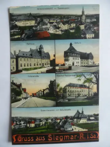 AK Siegmar - Reichenbrand 6 Ansichten