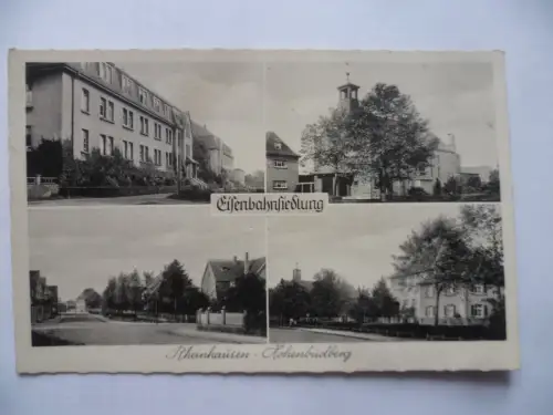 AK Rheinhausen - Hohenbudberg Eisenbahnsiedlung