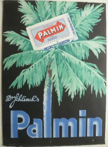 Alte Werbepappe Dr. Schlinck Palmin