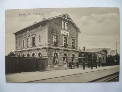 AK Erlau i.S. Bahnhof