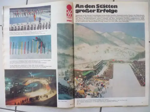 NBI 1. Märzheft 1972 mit Sonderseiten Olympia 1972 Sapporo