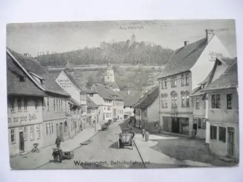 AK Wasungen Bahnhofstraße