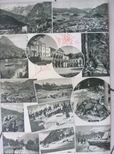 Panoramaansicht Salzkammergut Deutschland(!) 1939