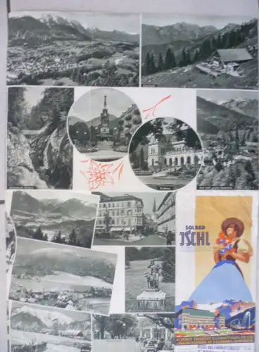 Panoramaansicht Salzkammergut Deutschland(!) 1939