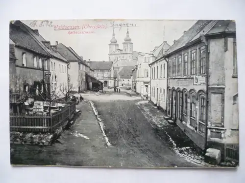 AK Waldsassen Oberpfalz Bahnhofstraße