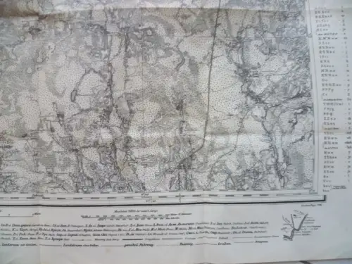 Kriegskarte I.WK Russland St. Bychow Reihe XVI Blatt 8