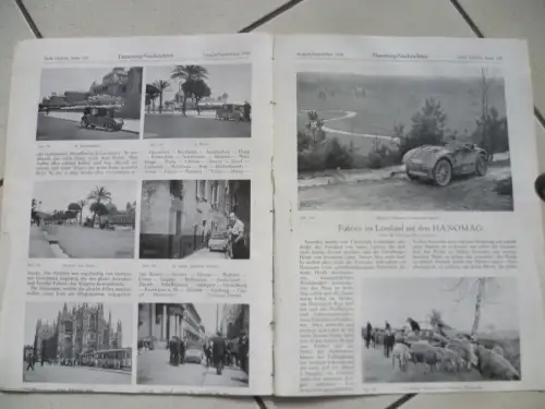 Hanomag-Nachrichten Heft 154/155 August/September 1926