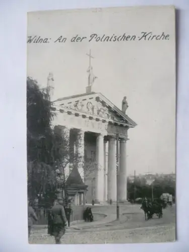 AK Wilna Vilnius An der Polnischen Kirche