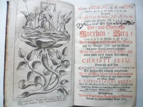 Andachtsbuch Brez Myrrhen-Berg Nürnberg 1721