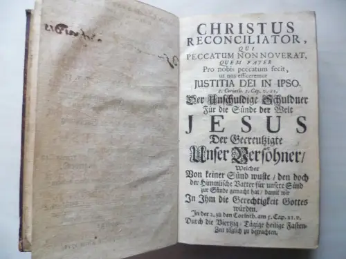 Andachtsbuch Brez Myrrhen-Berg Nürnberg 1721