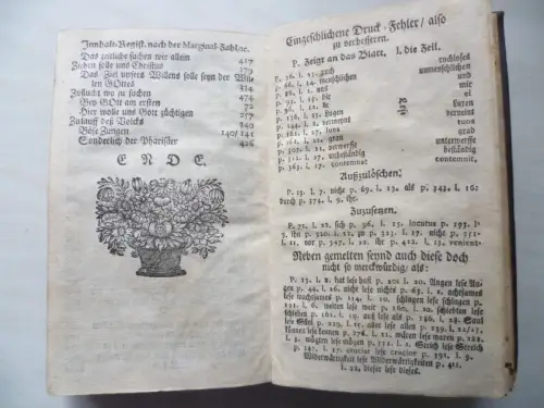 Andachtsbuch Brez Myrrhen-Berg Nürnberg 1721