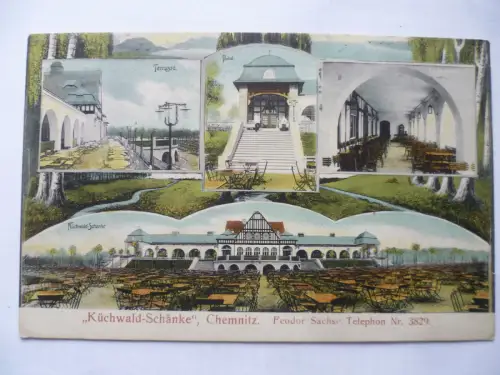 AK Chemnitz Küchwald-Schänke