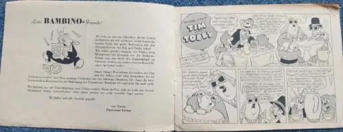 Comicheft Bambino 24 Tim und Tobby der Perlenraub