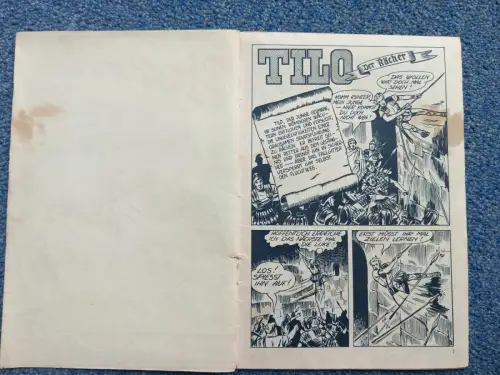 Comicheft Horrido Nr. 3 Tilo-Jerry-Basil