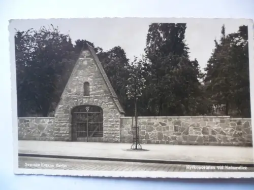 AK Berlin Wilmersdorf Schwedische evang. Kirche