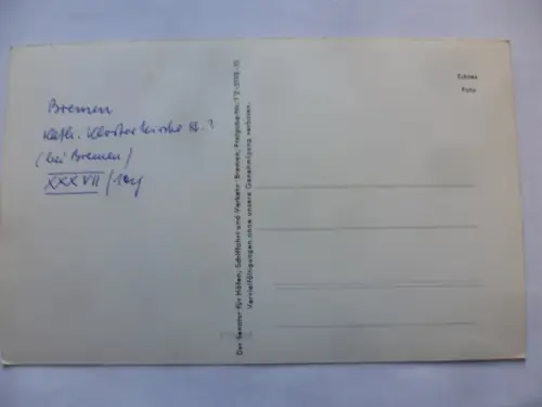 Foto-AK Bremen Klosteranlage mit Kirche