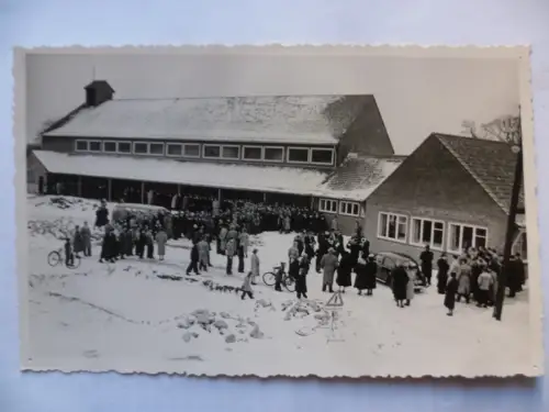 Foto-AK Bremen Ev.-Luth. Paul-Gerhardt-Kirche Einweihung 20.2.1955