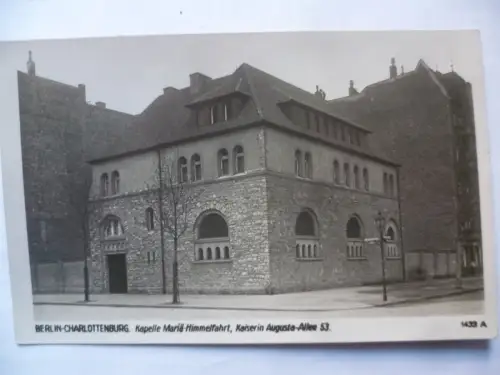 AK Berlin Charlottenburg Kapelle Mariä-Himmelfahrt