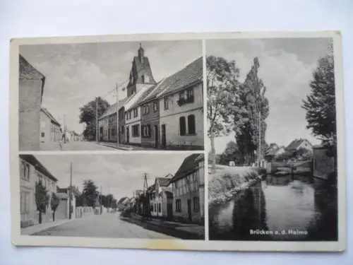 AK Brücken an der Helme 3 Ansichten