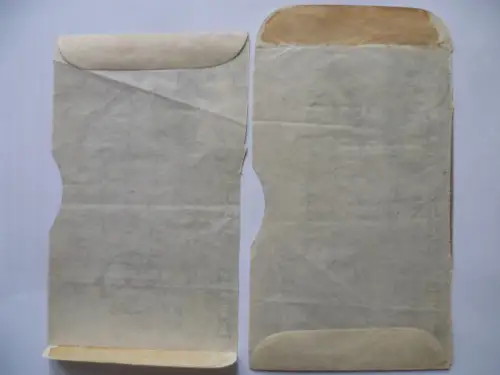 Indien 3 Aerogramme 1950er jahre