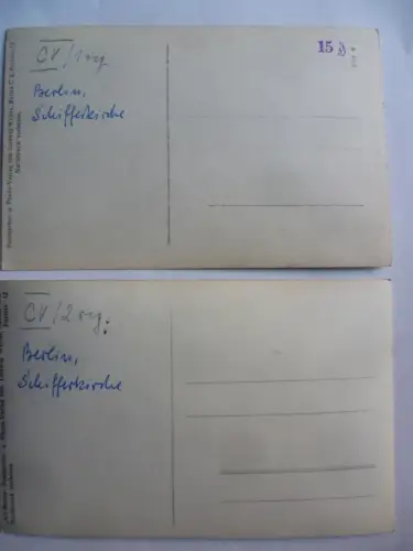 3 AK Berlin Schwimmende Schifferkirche